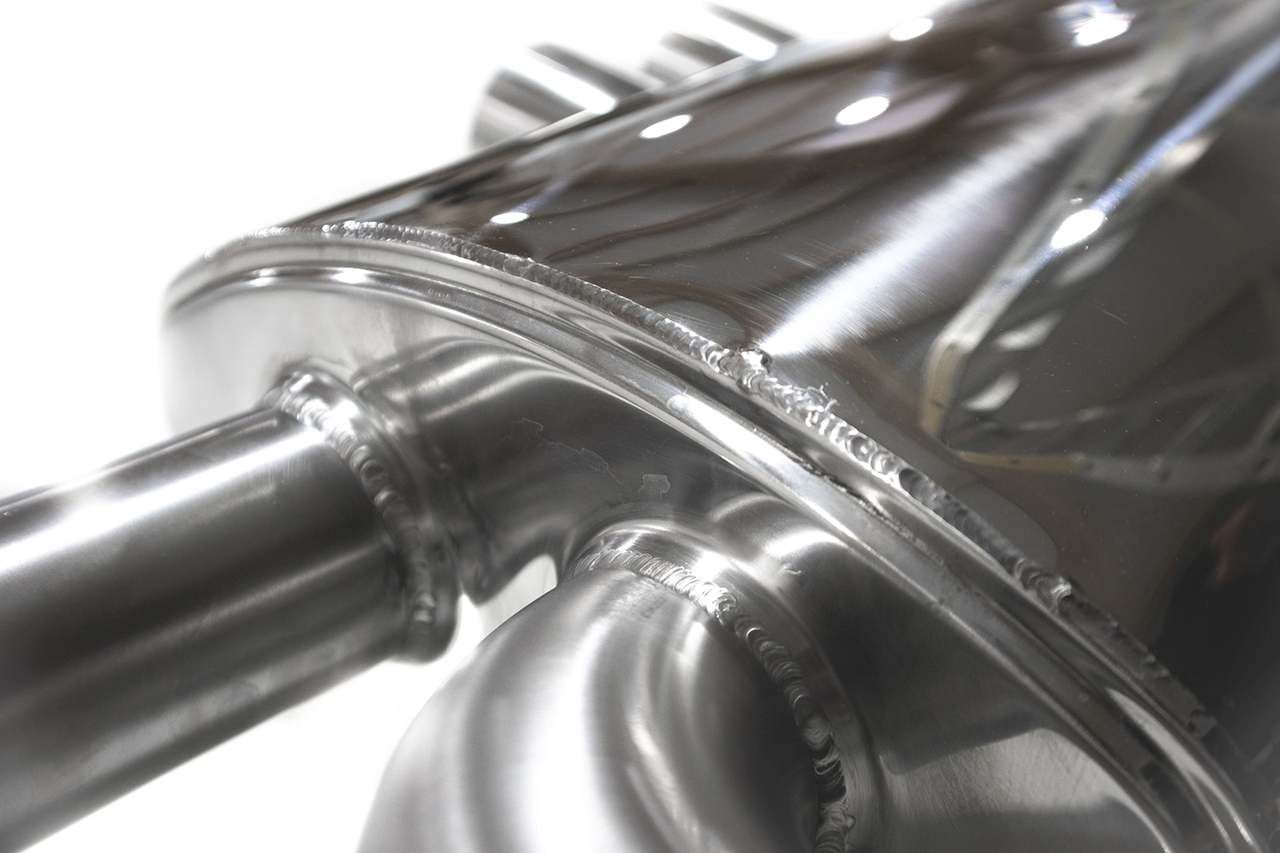 Aulitzky Exhaust | ECE rear silencer with flap control | fits BMW X5M/X6M (F85/F86) 575hp