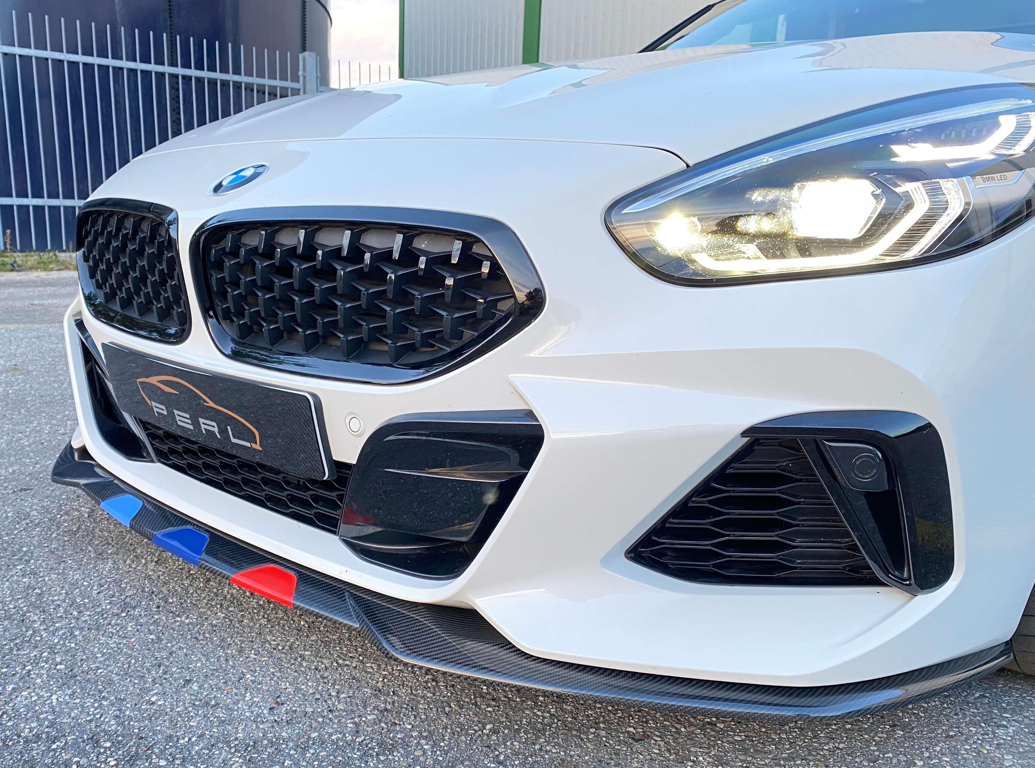Front spoiler blade carbon | fits BMW Z4 (G29) M-Package | incl. certificate | Pearl-Carbon