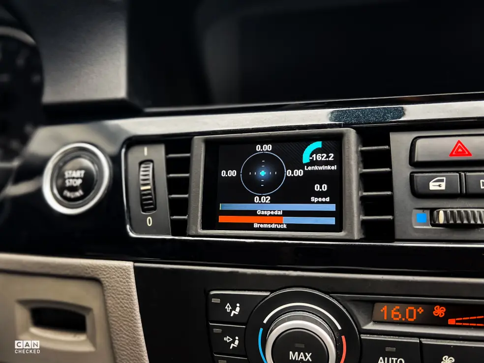 Data display 2.8" MFD28 Gen.2 | fits BMW 3 Series incl. M (E90/E91/E92/E93) N54 N55 S65 | CANchecked