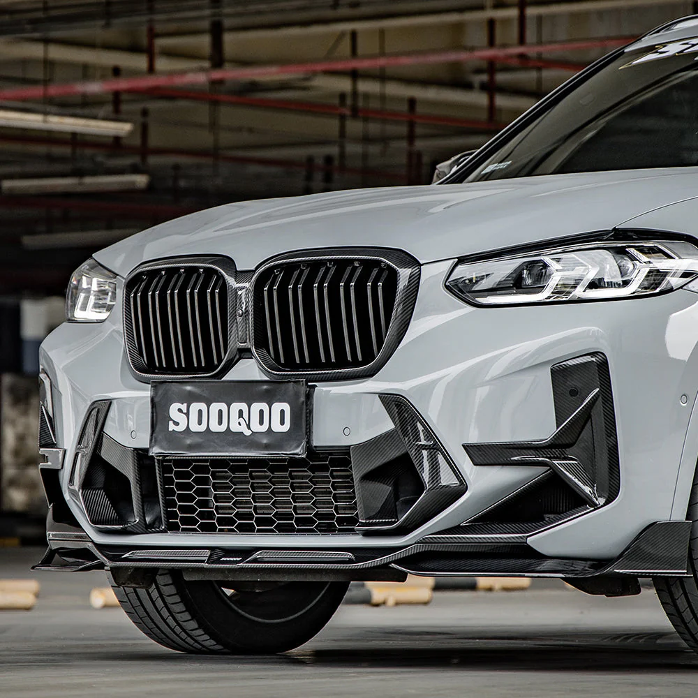 Air intakes SOOQOO Carbon | fits BMW X3M/X4M incl. Competition (F97/F98) LCI S58 | Aulitzky Tuning