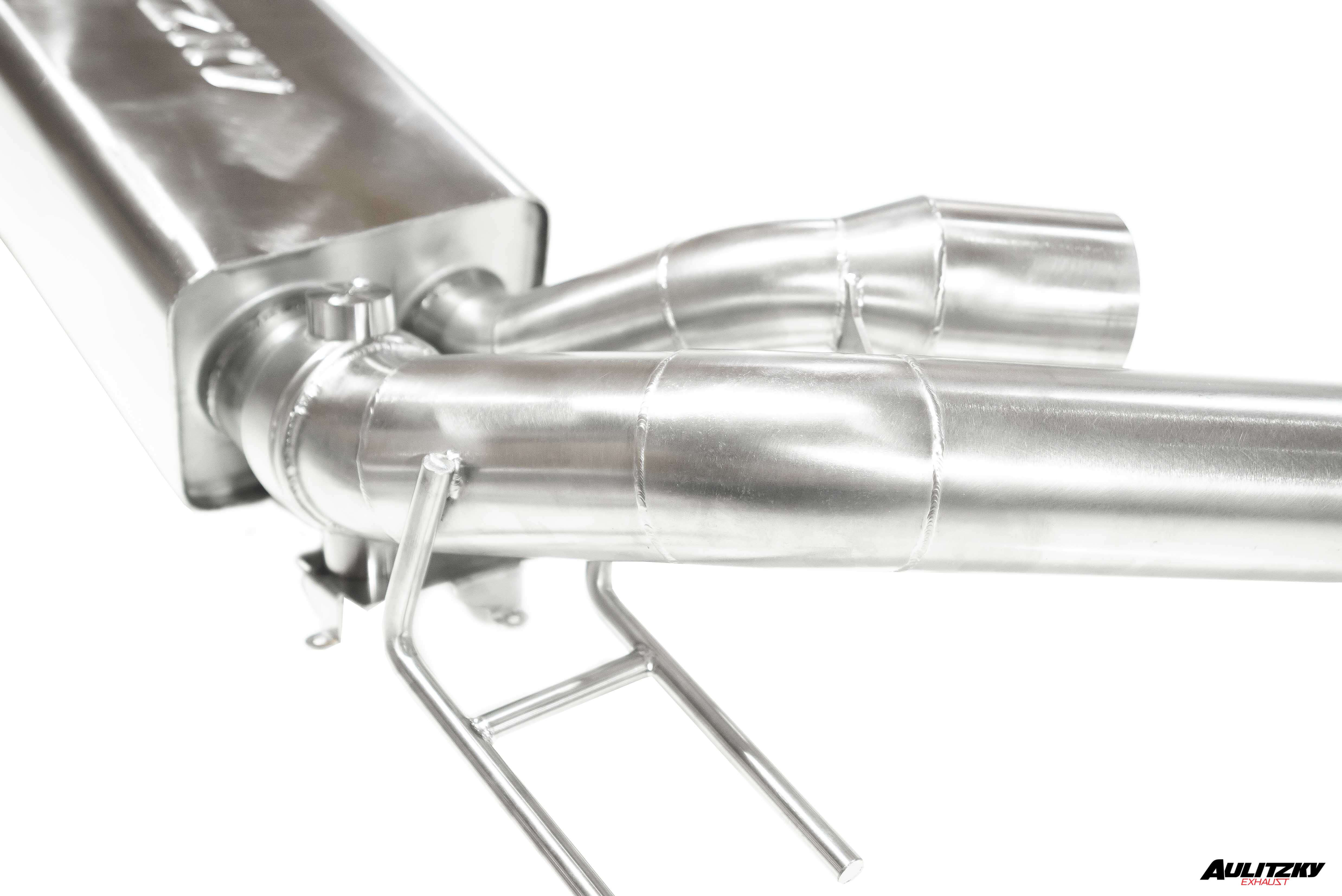 Aulitzky Exhaust | ECE exhaust system 3” (76mm) from OPF with flap control | fits Mercedes-Benz G-Class G63 AMG (W463) 585hp