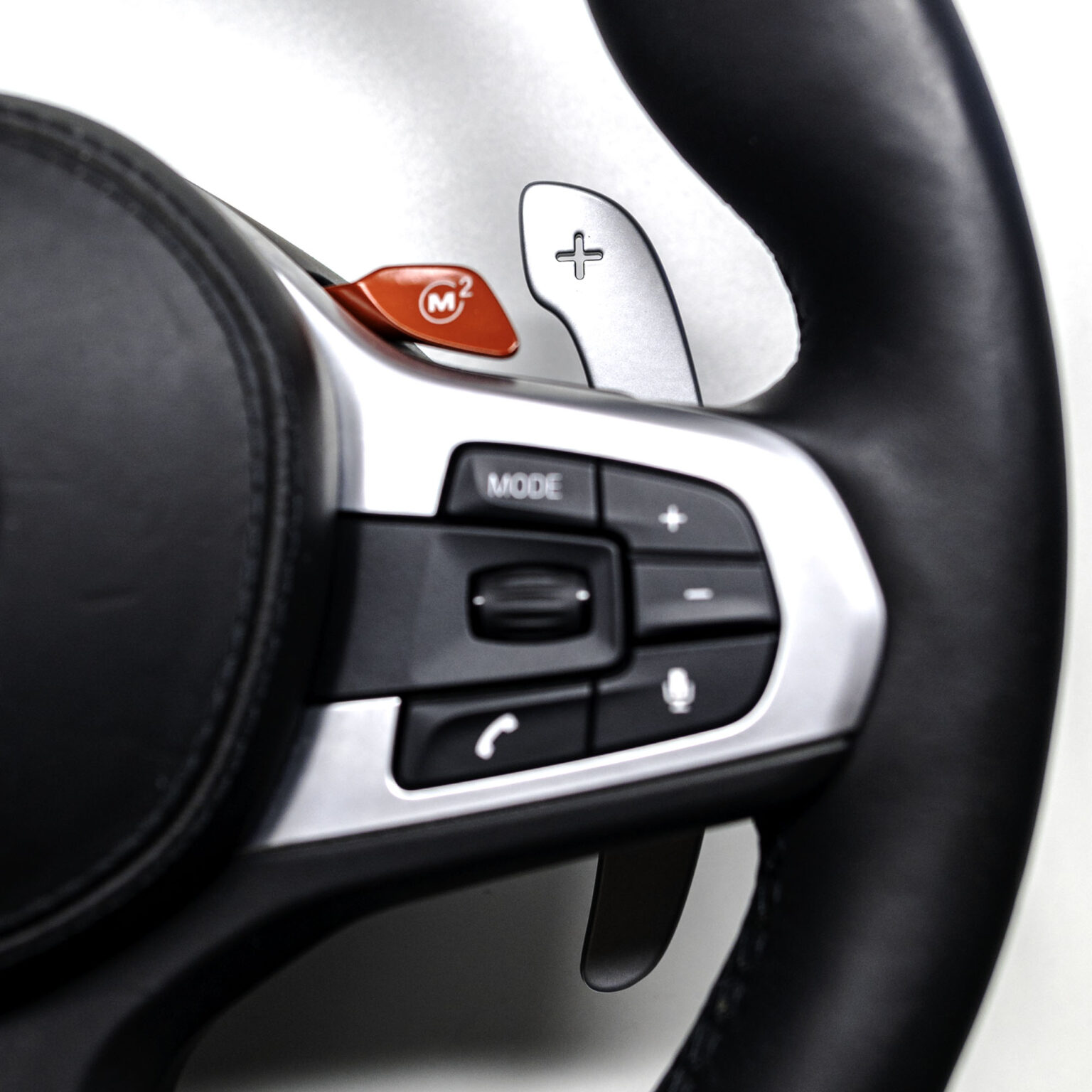 Paddle shifters aluminium silver | fits BMW G-Series, Toyota Supra | PaddleShifterz