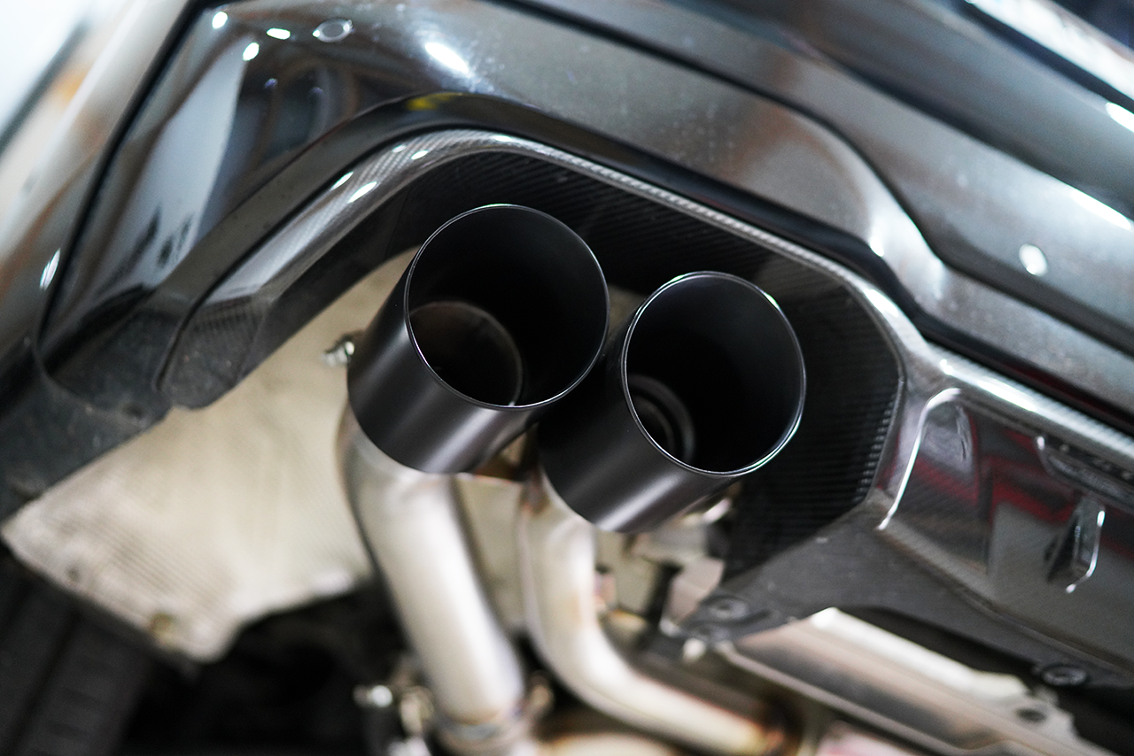 Aulitzky Exhaust | ECE exhaust system from OPF with flap control | fits BMW X3M/X4M incl. Competition (F97/F98) S58