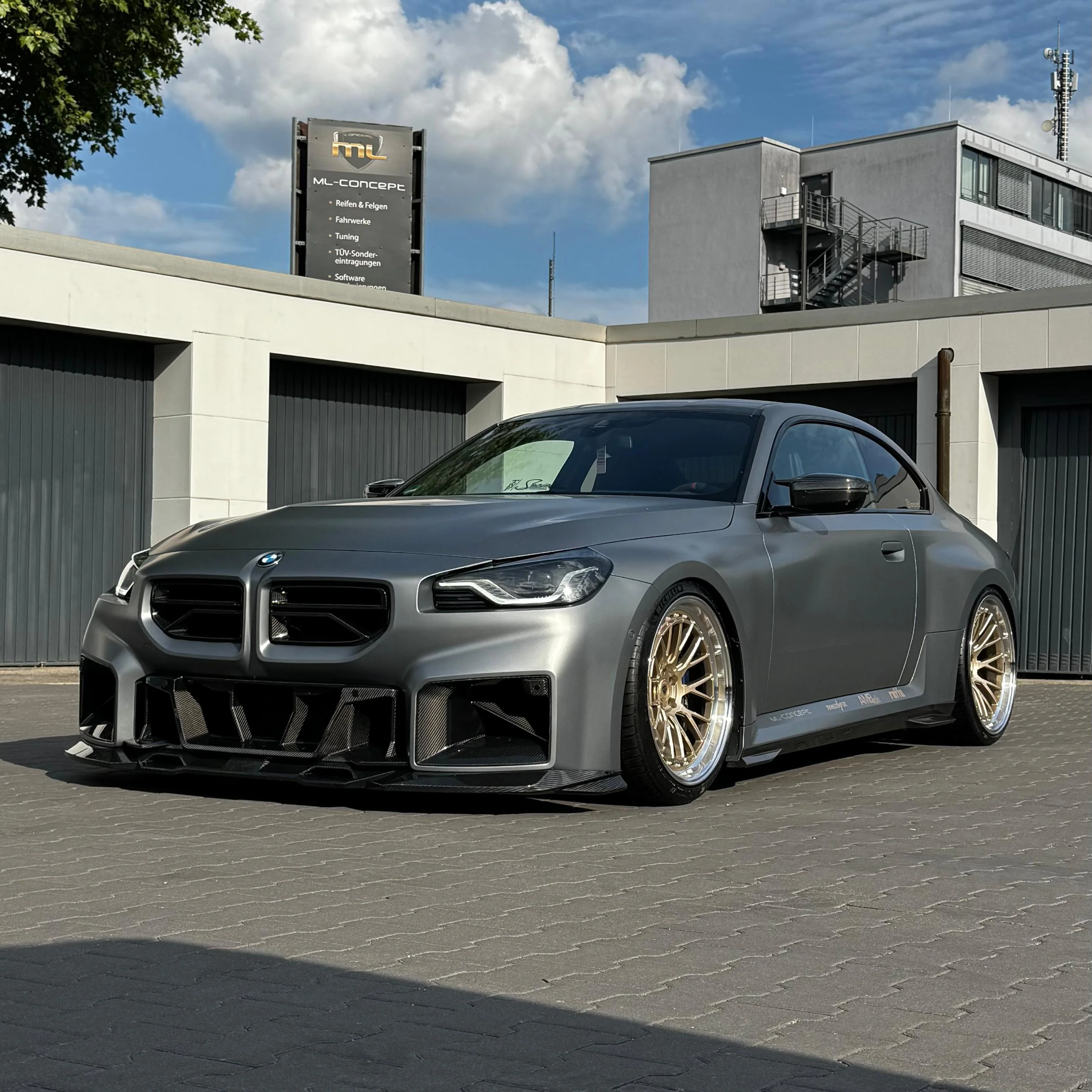 Frontspoiler SOOQOO V2-A Carbon | fits BMW M2 (G87) S58 | Aulitzky Tuning