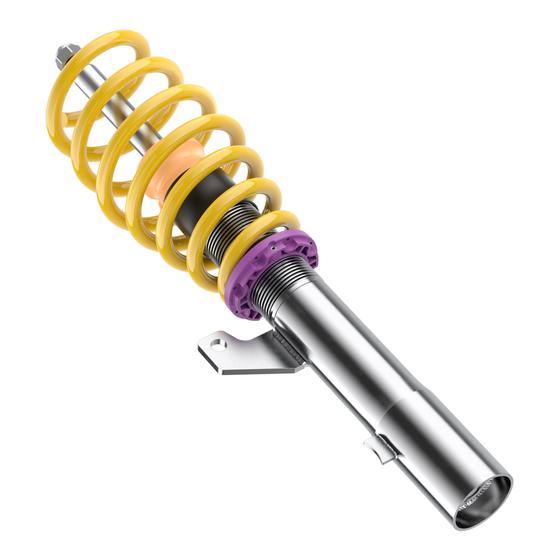 KW V2 coilover suspension inox | fits Mini Cooper/One (R56) | 15220050