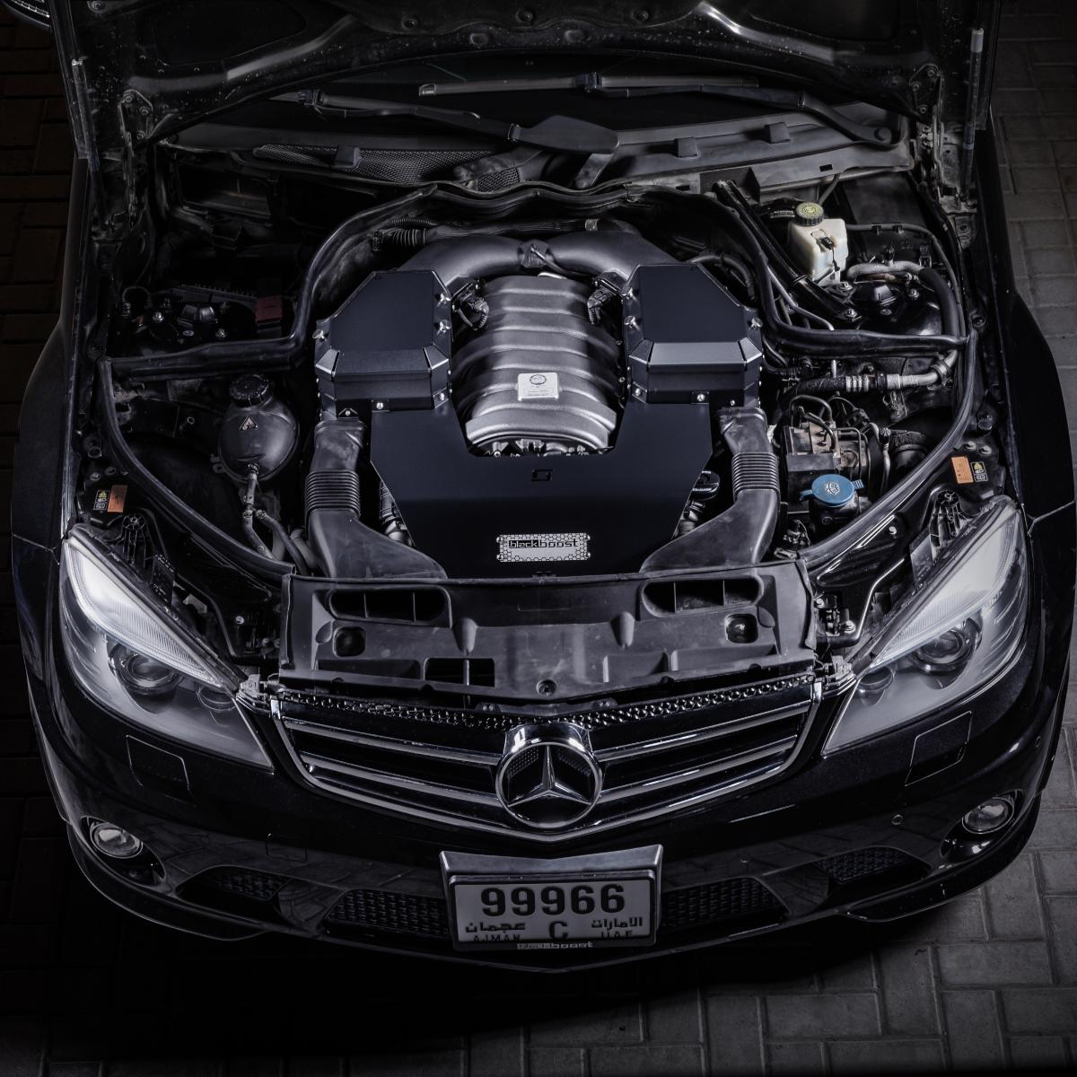 Cold Air Intake System | passend für Mercedes AMG C63 (204) M156 6.2L V8 | Blackboost