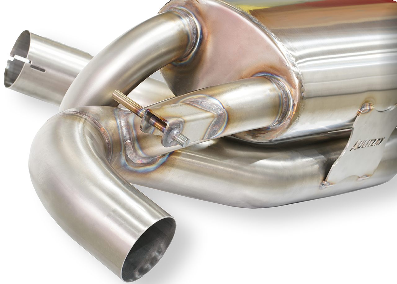 Aulitzky Exhaust | ECE flap exhaust system 3” (76mm) from OPF | fits Toyota Yaris 1.6 GR (P21) 261hp