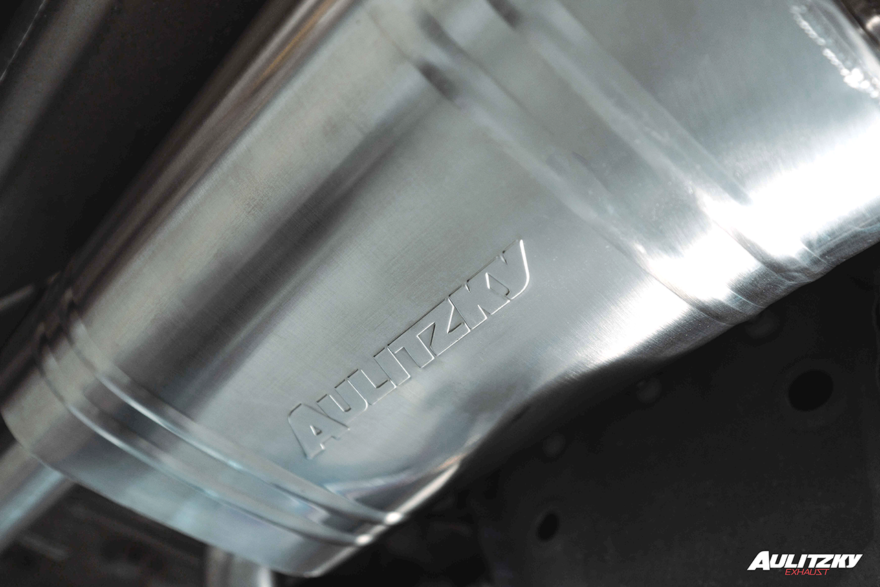 Aulitzky Exhaust | ECE rear silencer with flap control | fits BMW X5M/X6M incl. Competition (F95/F96) S63 S68