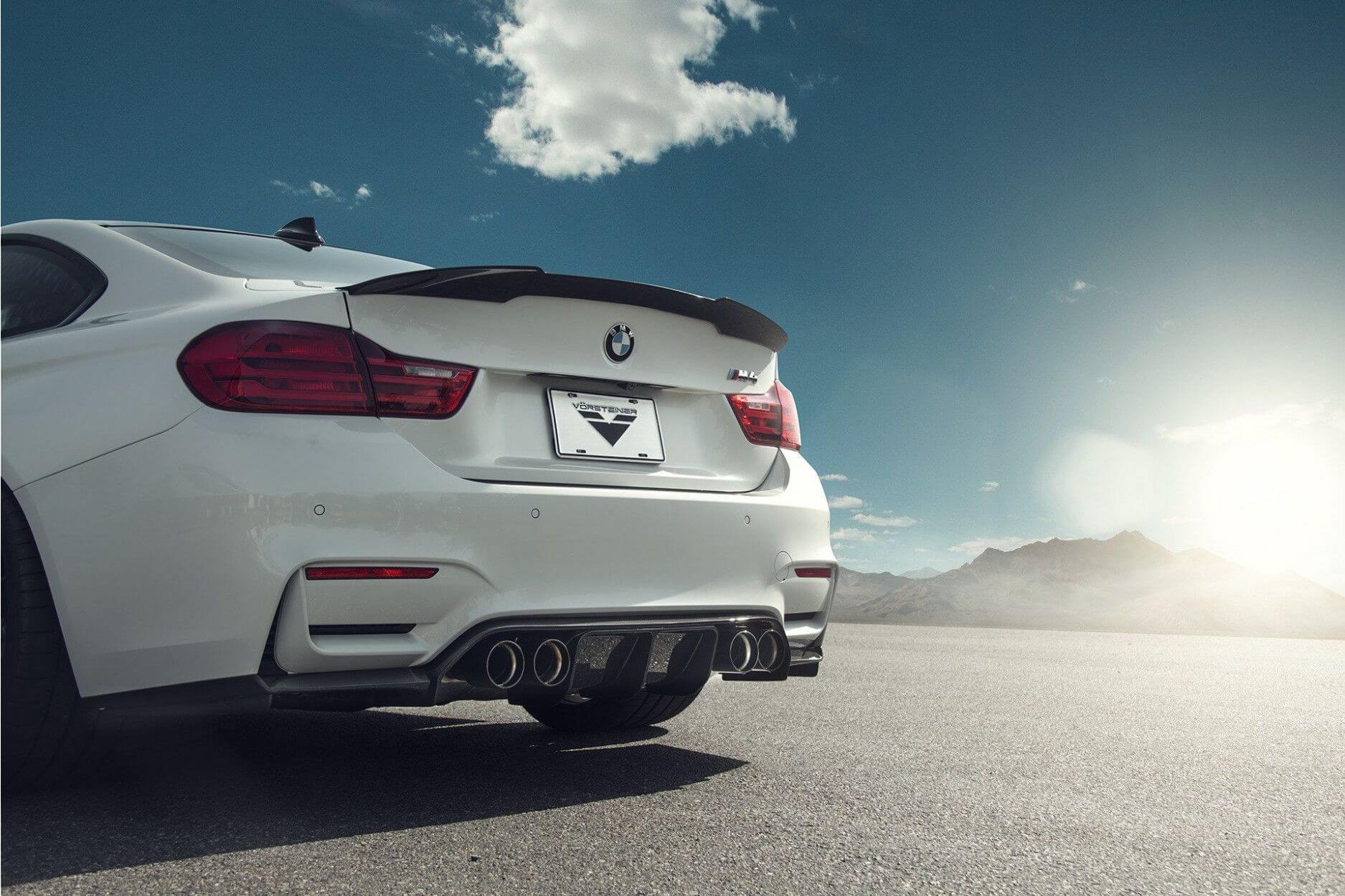 Rear spoiler Evo-Style Carbon | fits BMW M4 incl. Competition (F82/F83) S55 | Vorsteiner