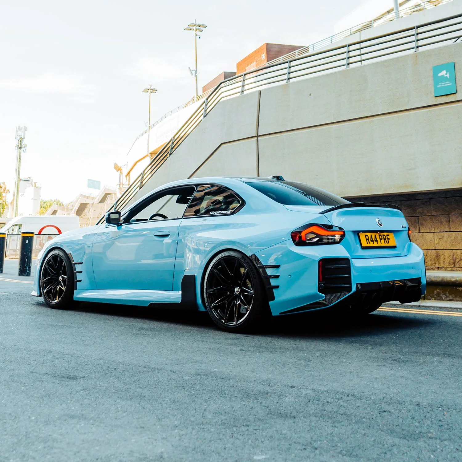 Rear wing flares Carbon | fits BMW M2 (G87) S58 | Aulitzky Tuning