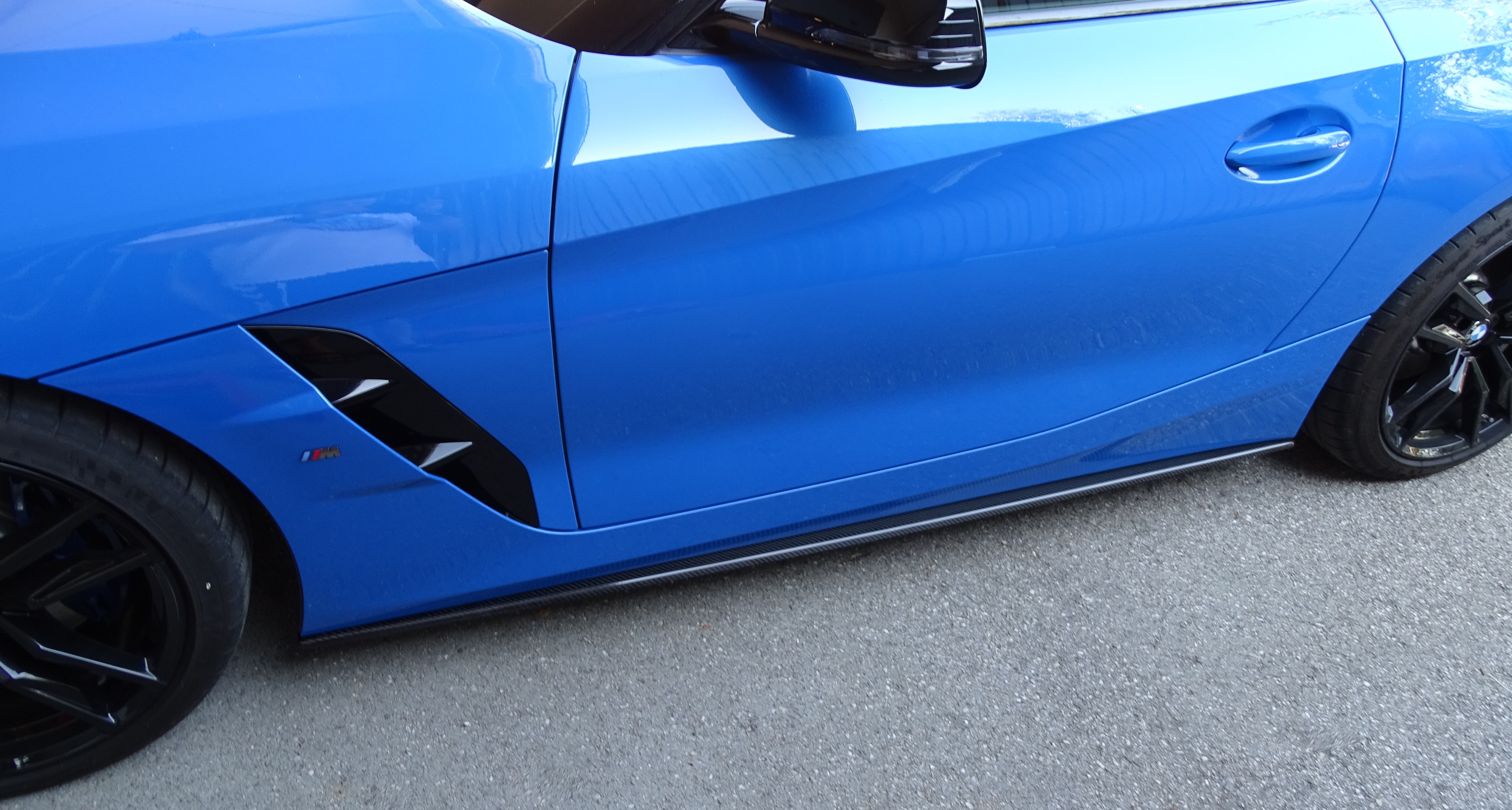 Side skirt attachment (straight version) Carbon | fits BMW Z4 (G29) M-Package | incl. certificate | Pearl-Carbon
