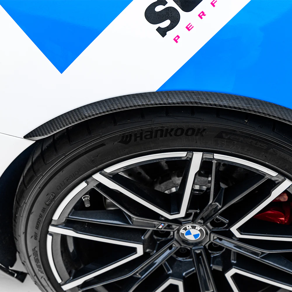Mudguard extension SOOQOO Carbon | fits BMW M5 (G90/G99) S68 | Aulitzky Tuning