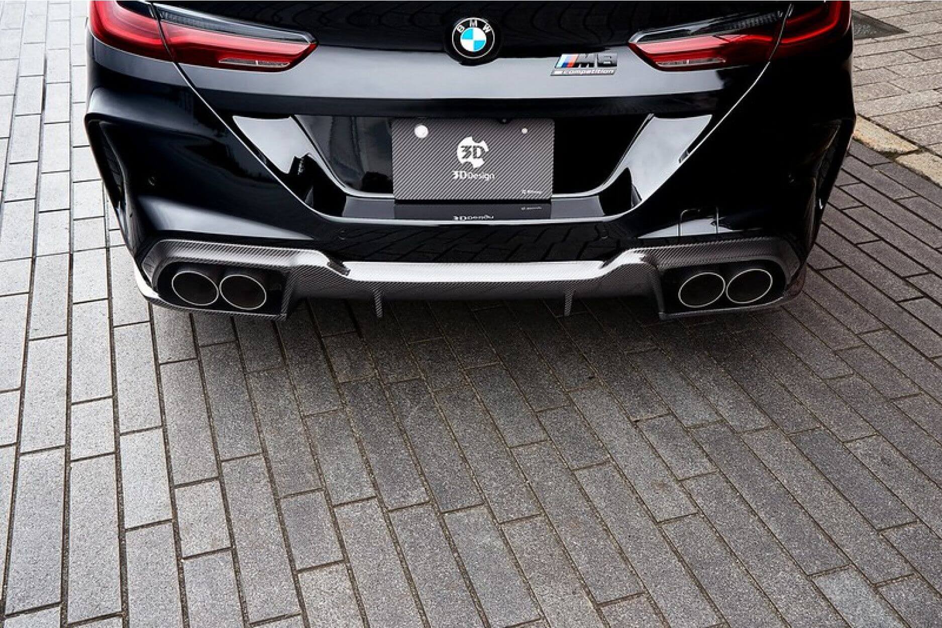 Diffusor Carbon | fits BMW M8 incl. Competition (F91/F92/F93) S63 | 3DDesign