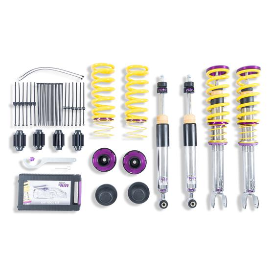 KW V3 coilover suspension inox | fits Mercedes-Benz C63/ C63S AMG (C205/A205) | 35225089