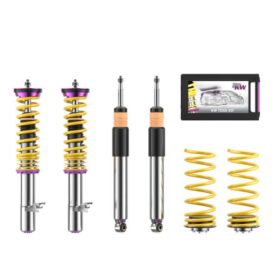 KW V3 coilover suspension inox | fits Ford Focus Mk2 (DA) 2.5 RS RS500 | 35230054