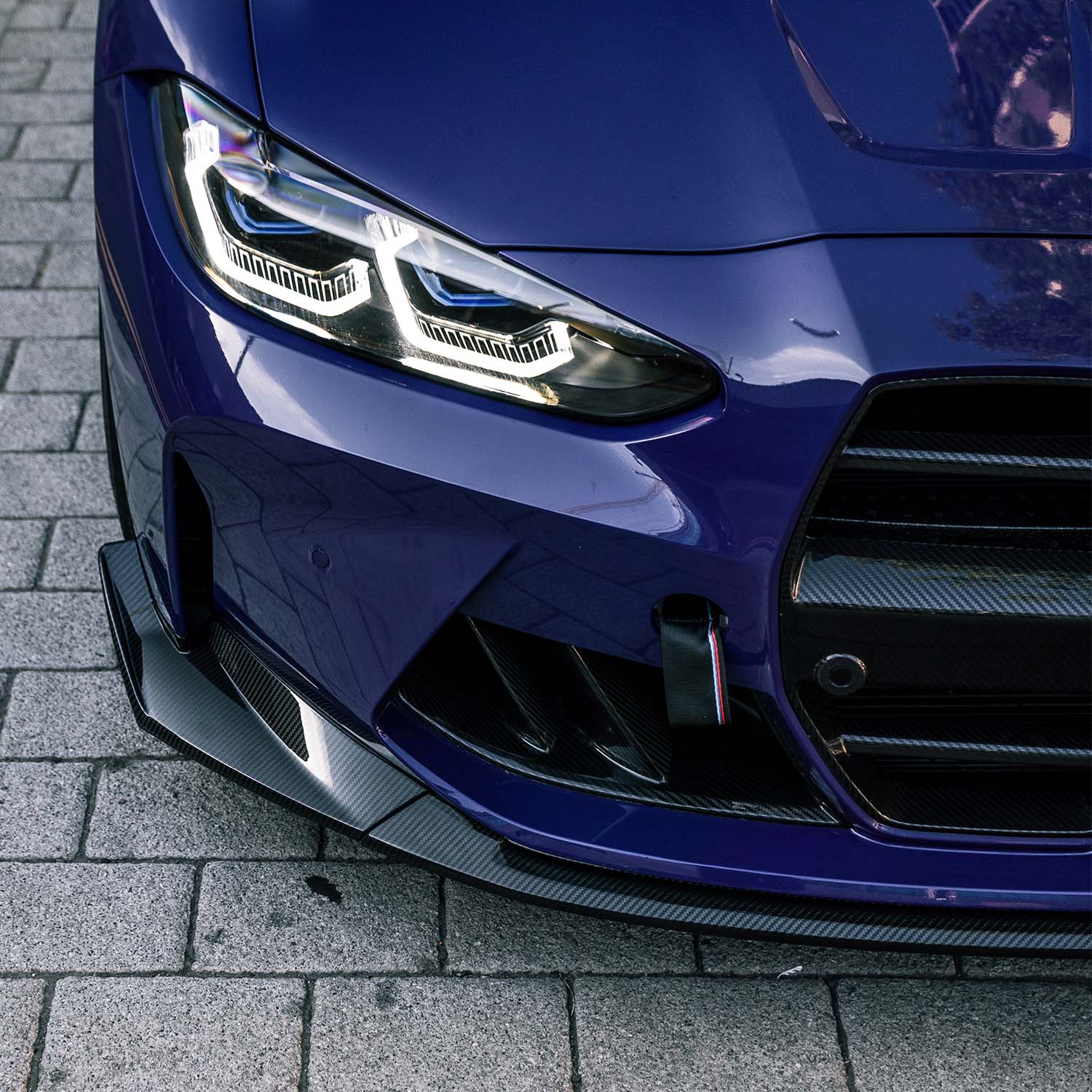 Front spoiler Carbon | fits BMW M3/M4 incl. Competition (G80/G81/G82/G83) | Aulitzky Tuning