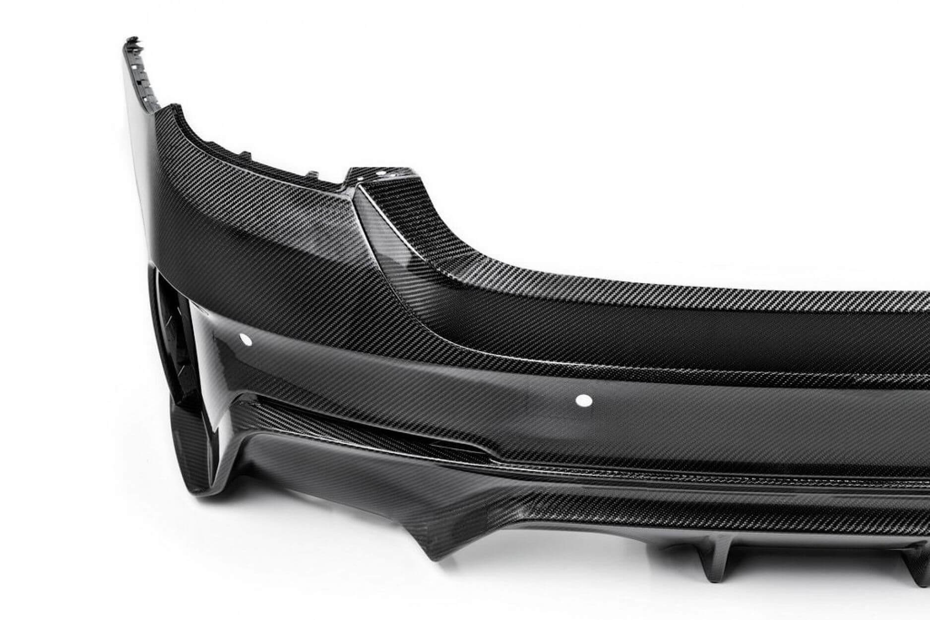 Rear bumper spoiler Carbon | fits BMW M4 incl. Competition/CS/GTS (F82/F83) S55 | 3DDesign