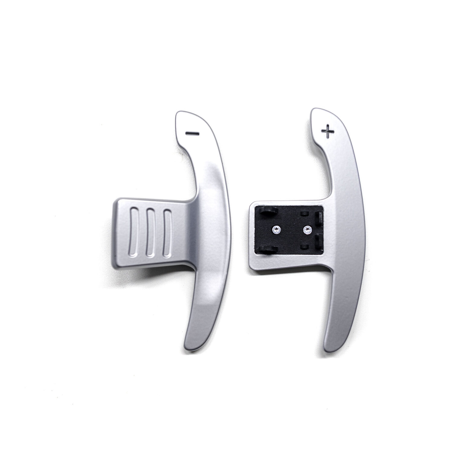 Paddle shifters aluminium silver | fits BMW G-Series, Toyota Supra | PaddleShifterz