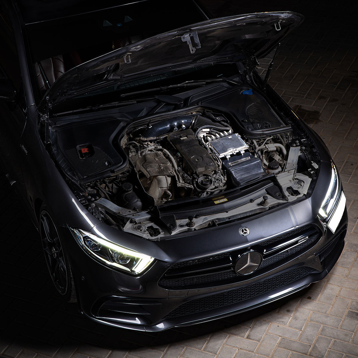Cold Air Intake System | passend für Mercedes AMG CLS53 (257) M256 3.0L I6 Turbo | Blackboost