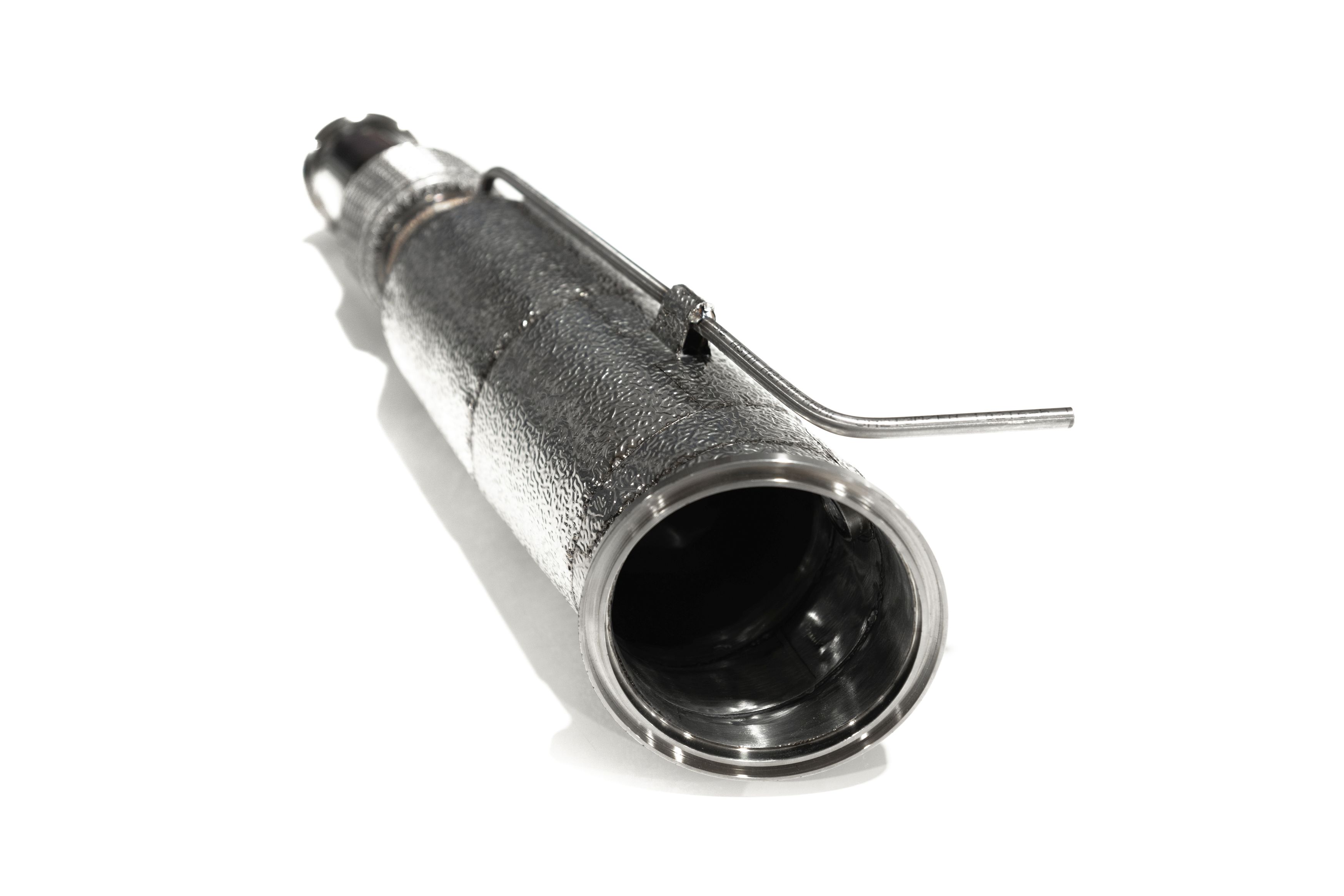 Aulitzky Exhaust | ECE downpipe with sports catalyst | fits BMW 840i OPF (G14/G15/G16)