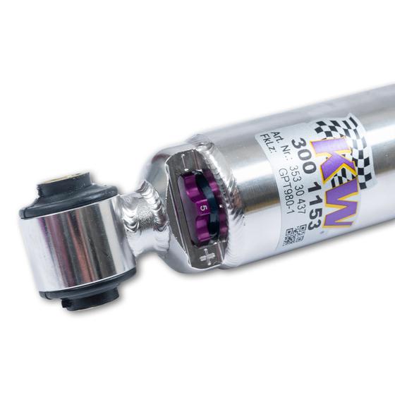 KW V3 coilover suspension inox | fits Ford Fiesta Mk8 (JHH) 1.5 ST EcoBoost | 35230083