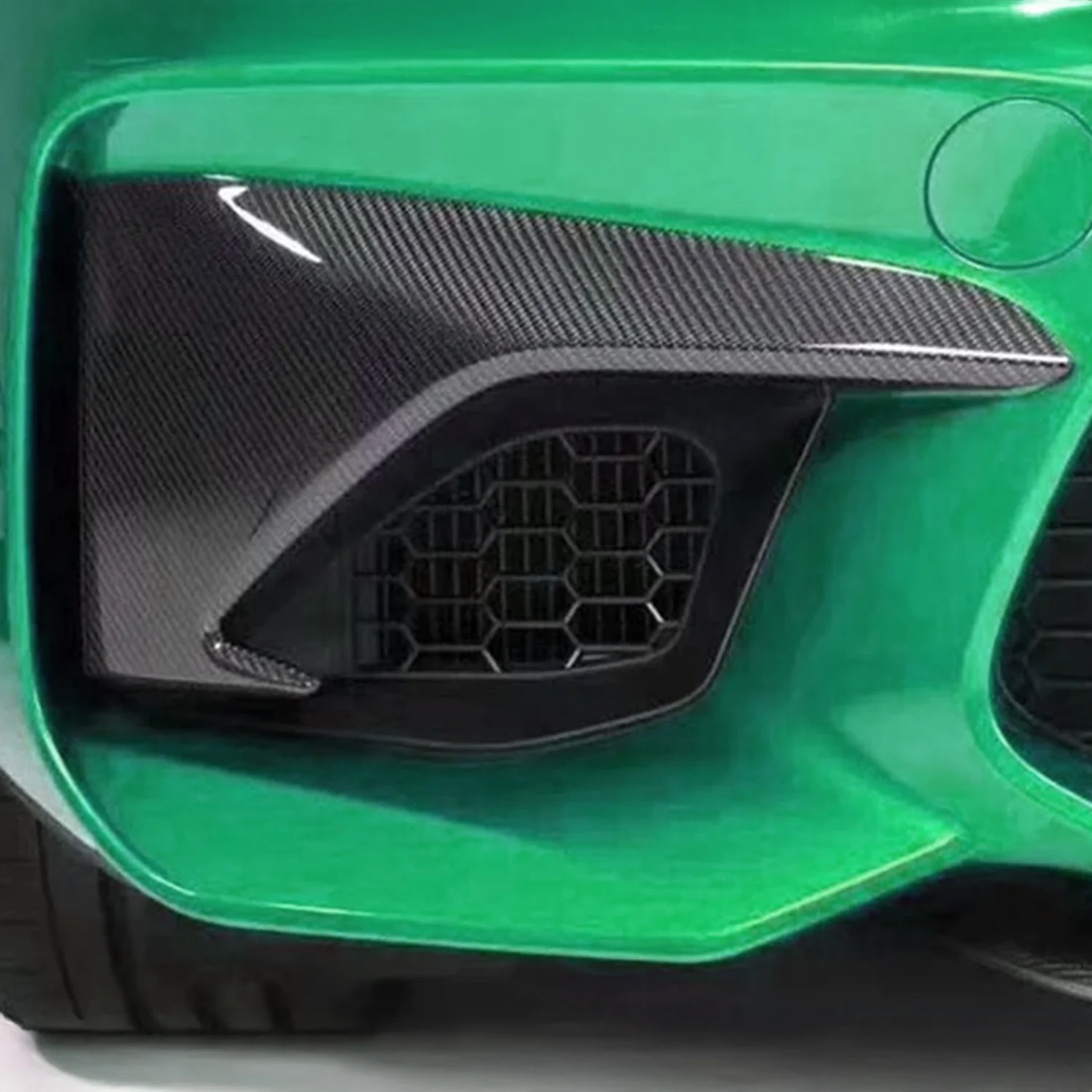 Front attachments Carbon | fits BMW M2 incl. Competition (F87) N55/S55 | Aulitzky Tuning