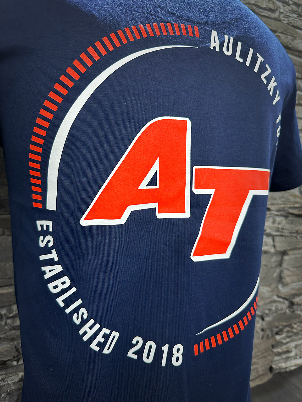 T-Shirt “Aulitzky Tuning” | navy blue circle