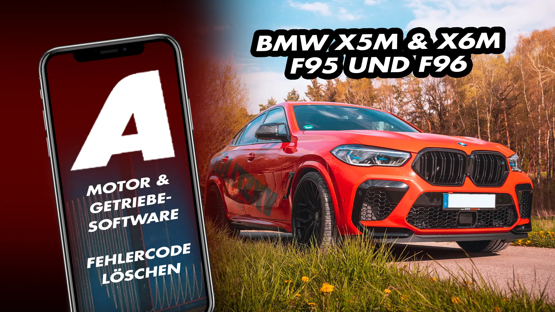 The Aulitzky App "do it yourself" | fits BMW M5/M8 X5M/X6M (G-Series) S63, M550i/750i X5/X6/X7 M50i (G-Series) N63