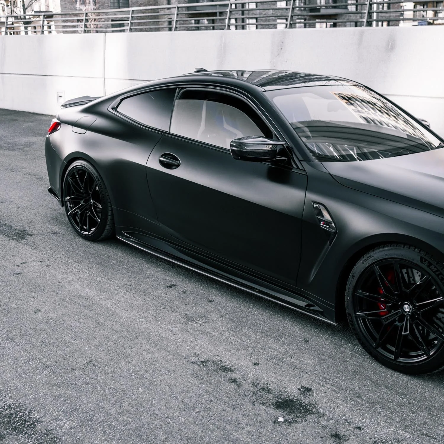 Side skirts SK-1 Carbon | fits BMW M3/M4 incl. Competition (G80/G81/G82/G83) | Aulitzky Tuning