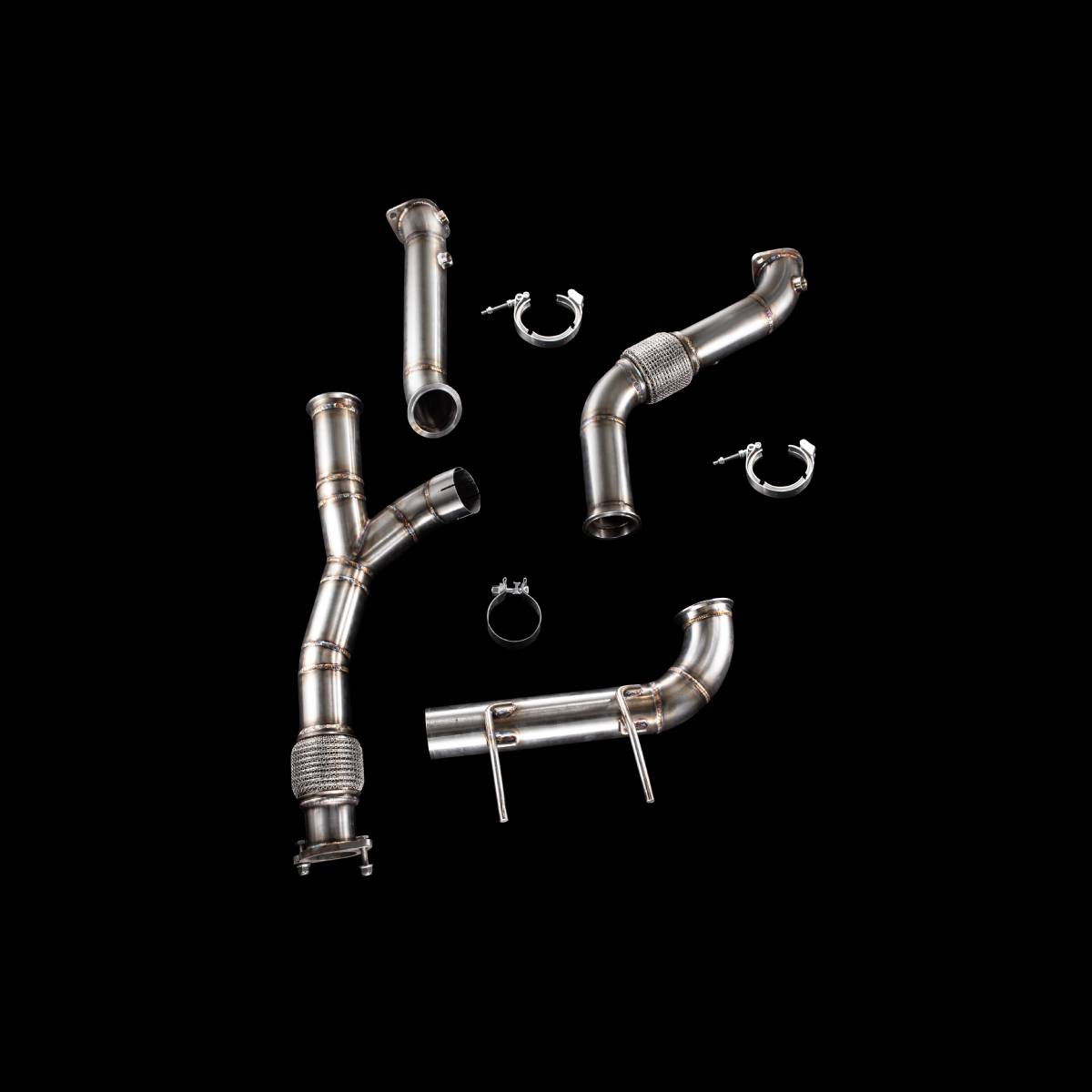Downpipes Catless | passend für Ford Bronco (U725) V6 2.7L EcoBoost | Blackboost