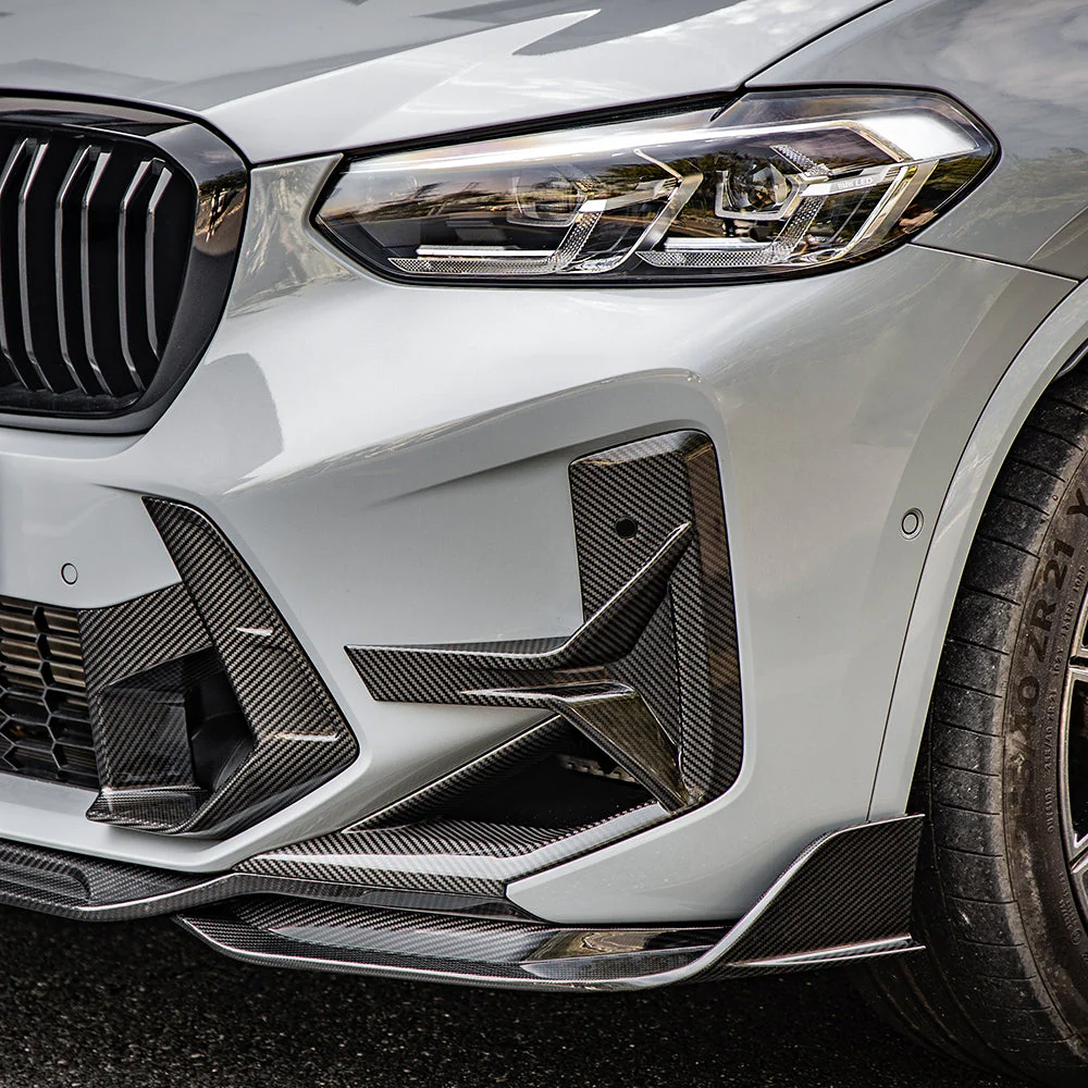 Canards SOOQOO Carbon | fits BMW X3M/X4M incl. Competition (F97/F98) LCI S58 | Aulitzky Tuning
