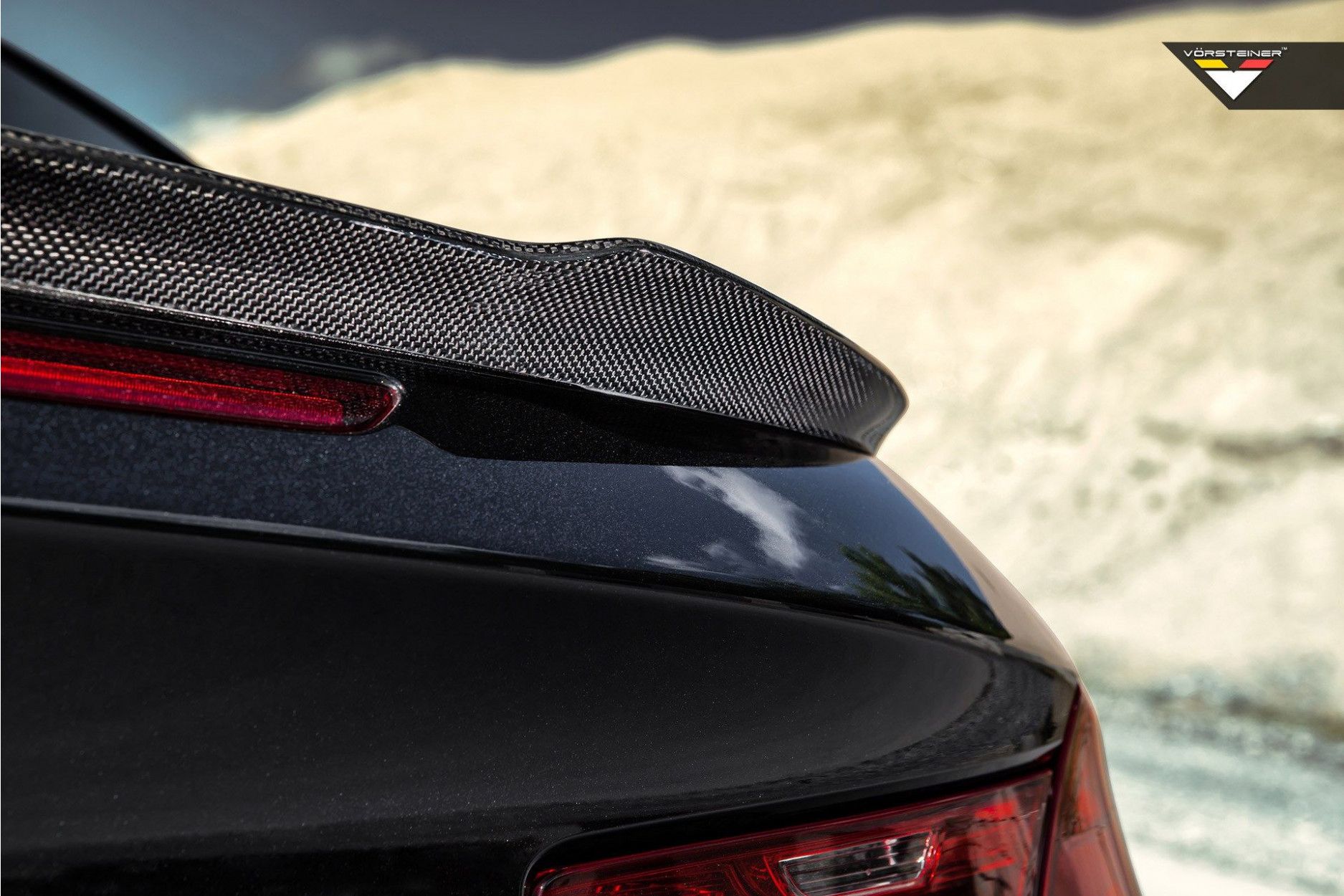 Rear spoiler Carbon | fits BMW M6 incl. Competition (F06/F12/F13) S63 | Vorsteiner