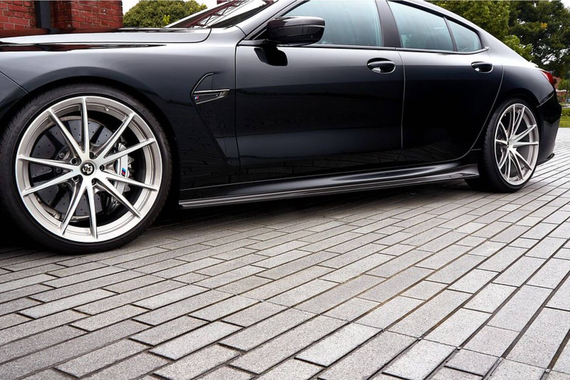 Side skirts Carbon | fits BMW M8 incl. Competition (F93) S63 | 3DDesign