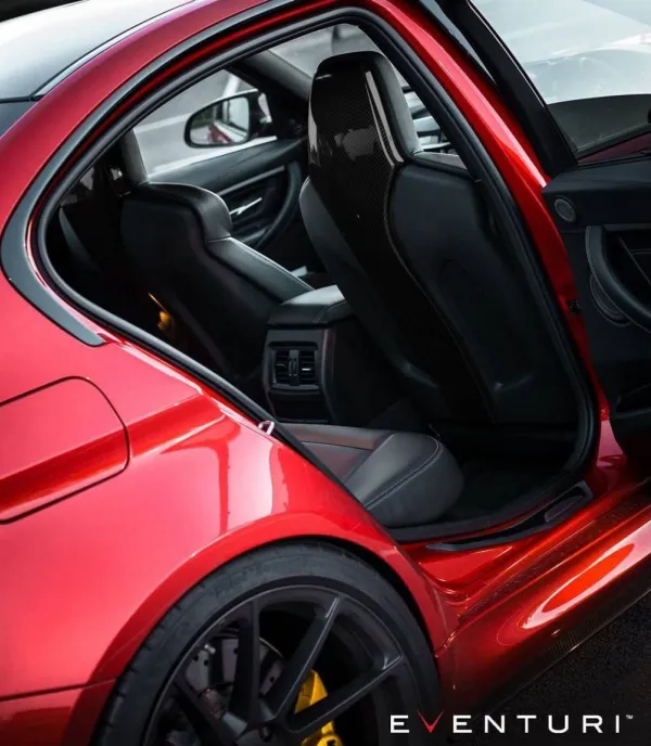 Seat cover Carbon | fits BMW M3/M4 incl. Competition/CS/GTS (F80/F82/F83) S55 | Eventuri