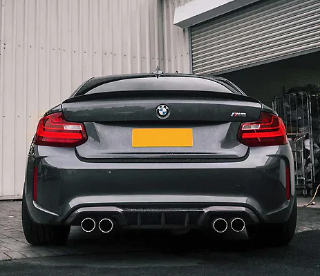 Rear diffuser Performance Carbon | fits BMW M2 incl. Competition/CS (F87) N55/S55 | Aulitzky Tuning