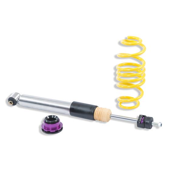 KW V3 coilover suspension inox | fits Audi A3/S3 quattro 8V | 3521000M | 3521000T