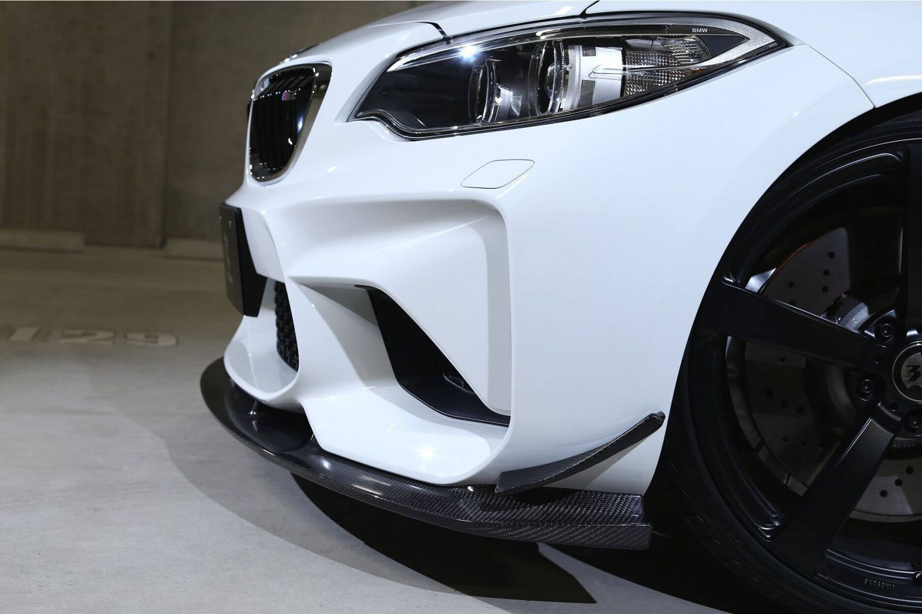 Front lip Carbon | fits BMW M2 Competition (F87) N55 | 3DDesign