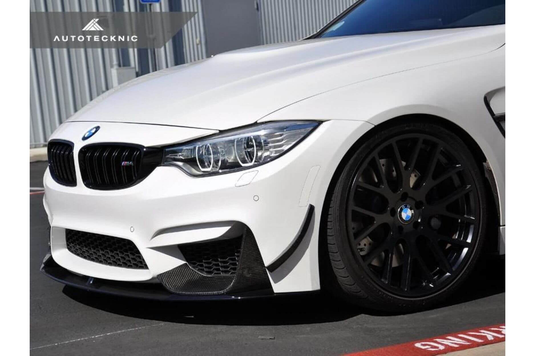 Canards Carbon | fits BMW M3/M4 incl. Competition/CS/GTS (F80/F82/F83) S55 | AutoTecknic