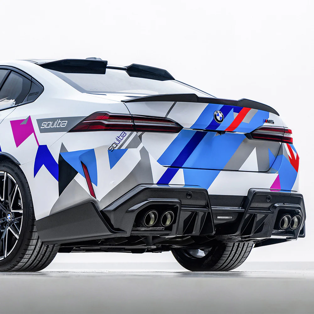 Rear diffuser SOOQOO Carbon | fits BMW M5 (G90/G99) S68 | Aulitzky Tuning