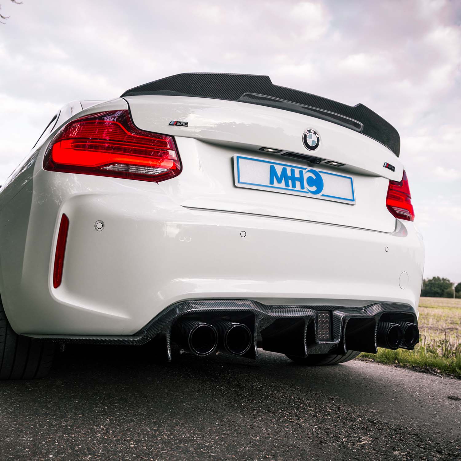 Rear spoiler Ducktail PSM Carbon | fits BMW 2 Series/M2 incl. Competition/CS (F22/F87) | Aulitzky Tuning