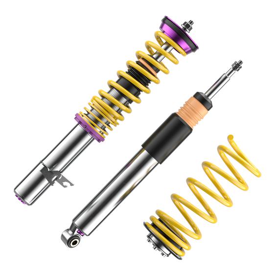 KW V3 coilover suspension inox | fits Ford Focus Mk2 (DA) 2.5 RS RS500 | 35230054