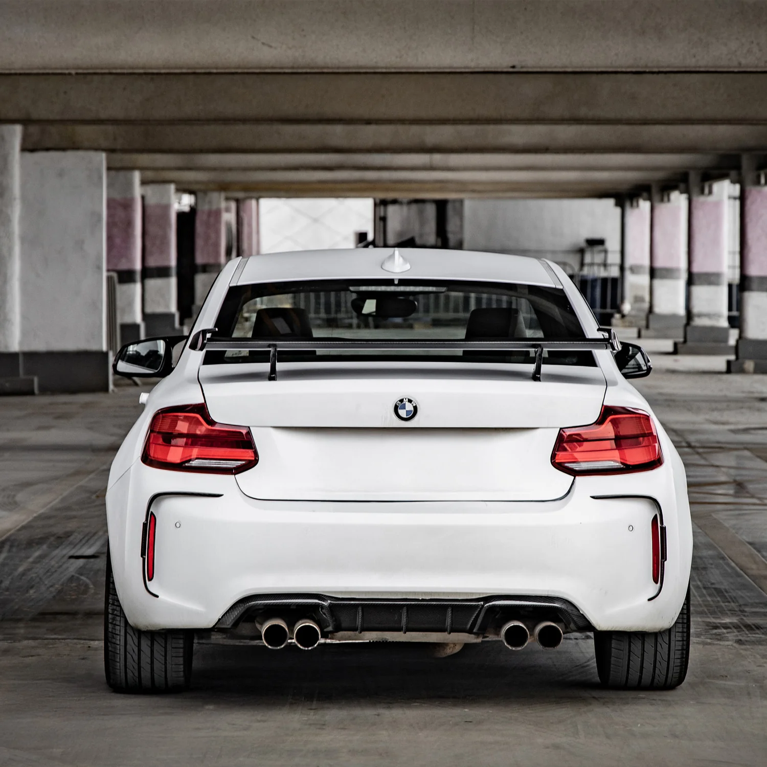 Rear spoiler Carbon | fits BMW M2 incl. Competition/CS (F87) N55/S55 | Aulitzky Tuning