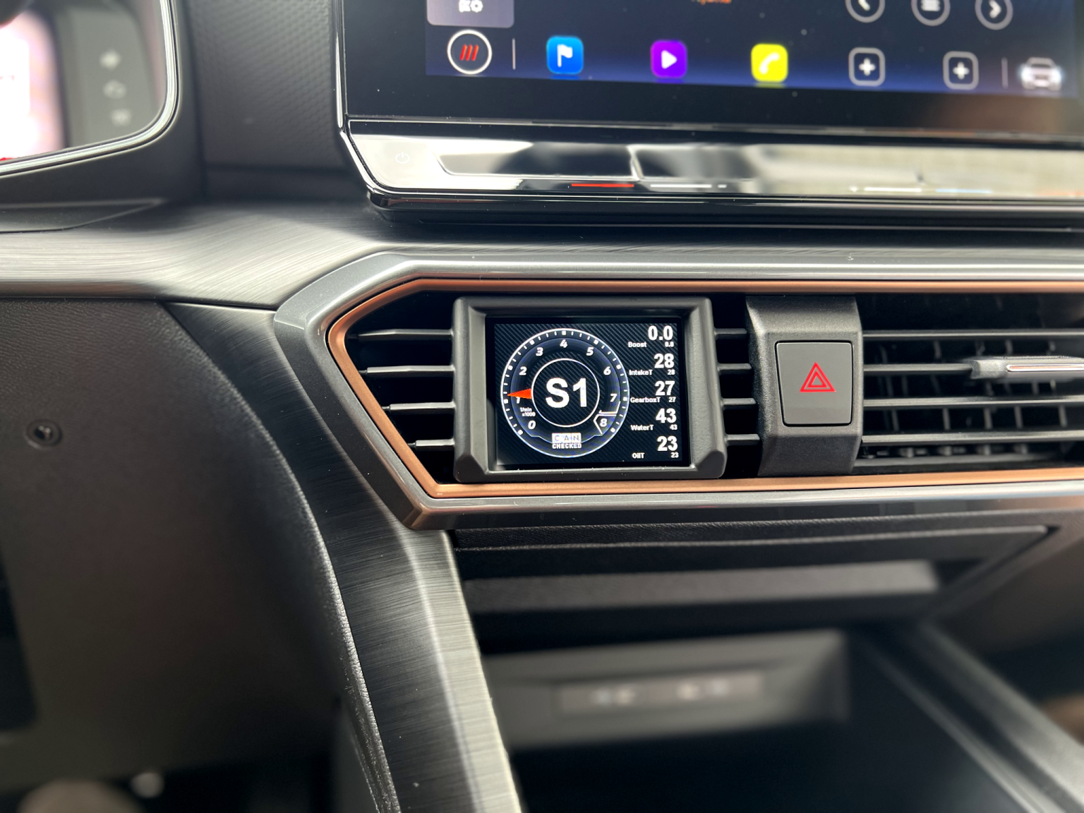 Data display 2.8” MFD28 Gen.2 LHD | fits Seat Leon / Cupra Leon (KL) / Formentor (KM) | CANchecked
