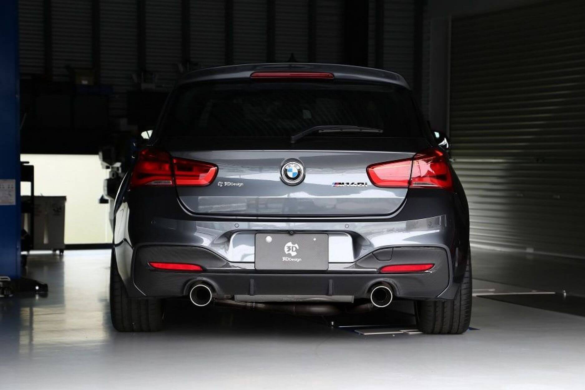 Diffusor Carbon (2 fins) | fits BMW M135i/M140i LCI (F20) | 3DDesign