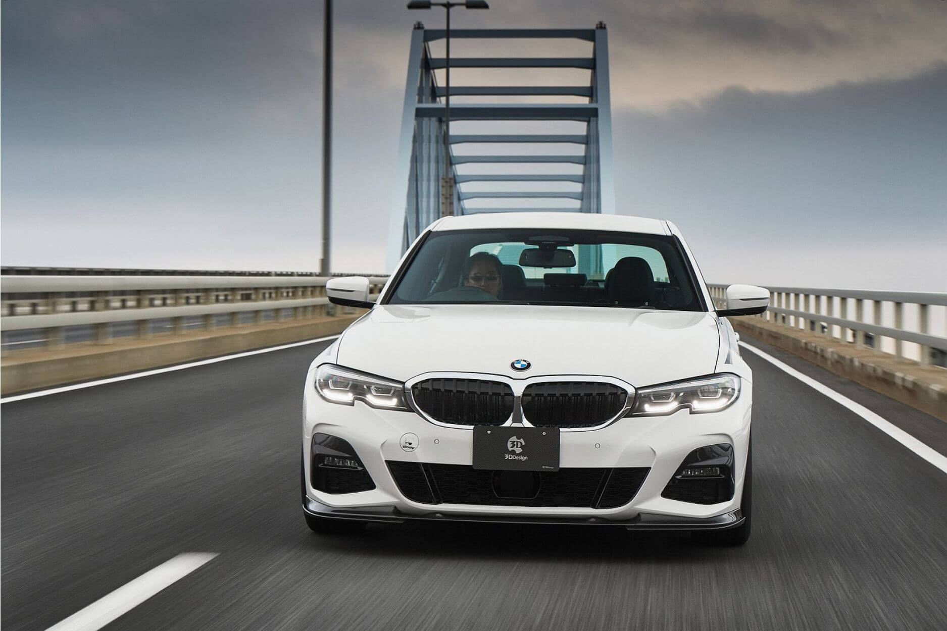 Front lip Carbon | fits BMW 3 Series M-Package incl. M340i/M340d (G20) | 3Design