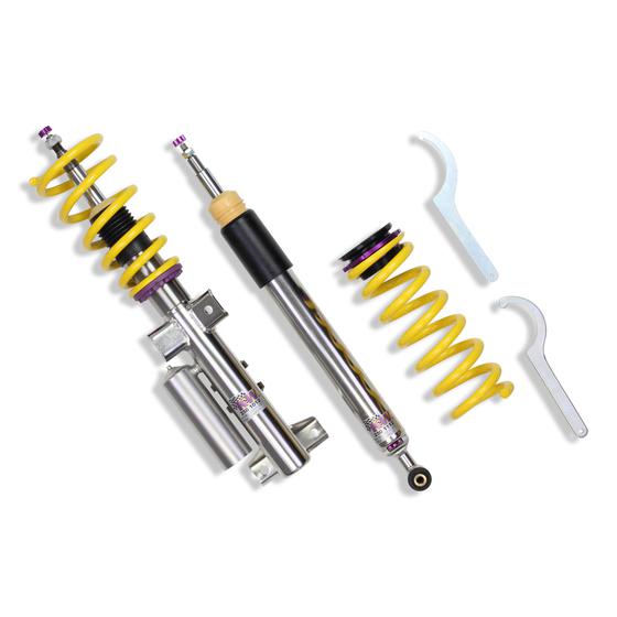 KW V3 coilover suspension inox | fits Mercedes-Benz C63 AMG (W204) | 35225033
