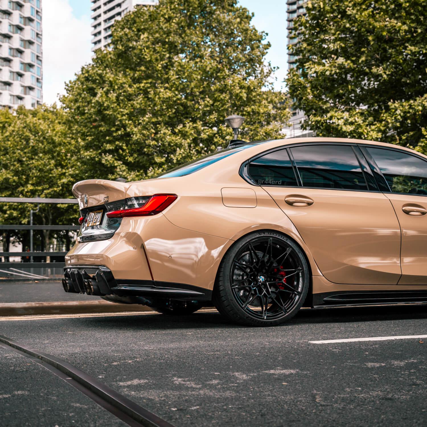 Rear diffuser Performance OEM Carbon | fits BMW M3/M4 incl. Competition (G80/G81/G82/G83) | Aulitzky Tuning