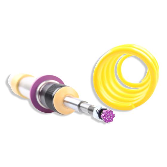 KW V3 coilover suspension inox | fits BMW 1 Series M Coupé (E82) 340hp N54 | 35220095