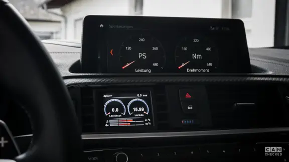 Data display 2.8” MFD28 Gen.2 | fits BMW 1 Series/2 Series/3 Series/4 Series, M2/M3/M4 (F-Series) | CANchecked