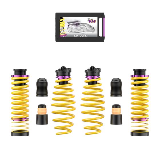 KW coilover springs | height-adjustable spring kit | fits Audi RS6/RS7 quattro C8/4K | 253100CZ